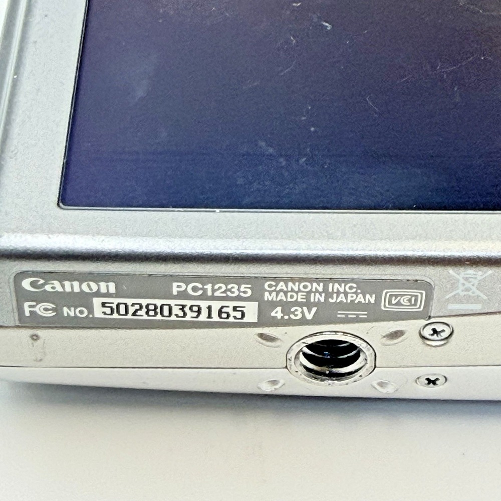 Canon PowerShot SD850 IS Digital Elph Camera Silver 8MP 4x Optical Zoom Works - Picture 4 of 11